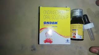 ondem syrup | Ondanetron | Ondanetron syrup | Used benefits price and Side effects Review in Hindi