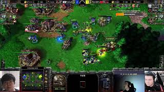 Lyn vs Sok | Fly100% vs FoCuS  - Warcraft 3 All-Star League