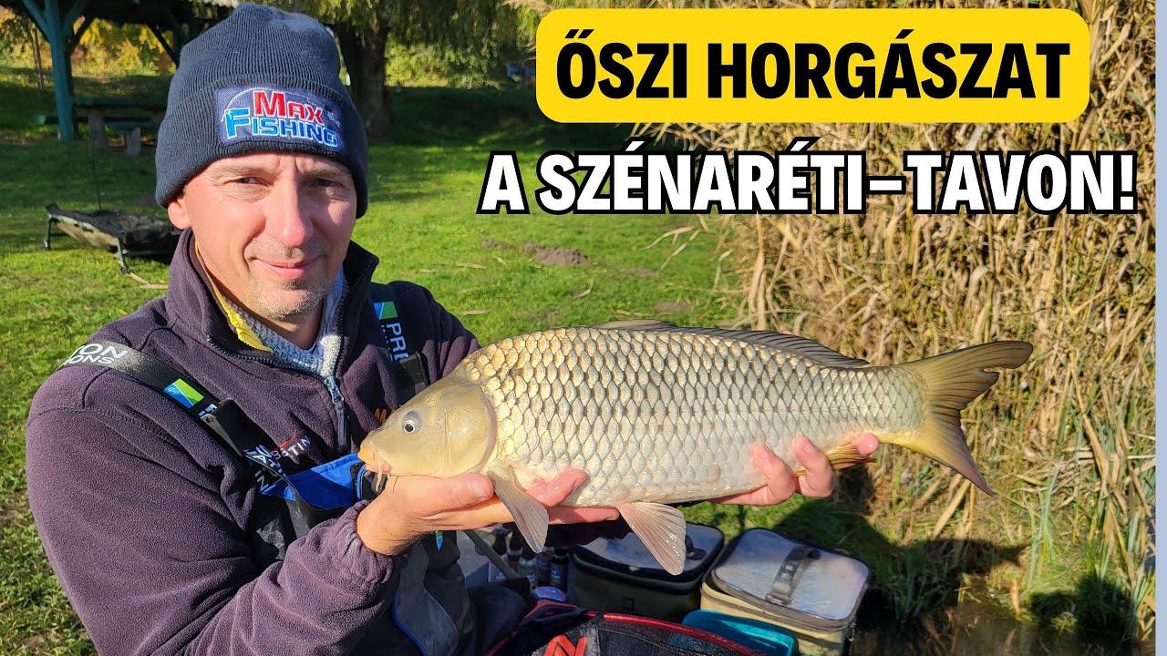 Őszi horgászat a Szénaréti tavon!