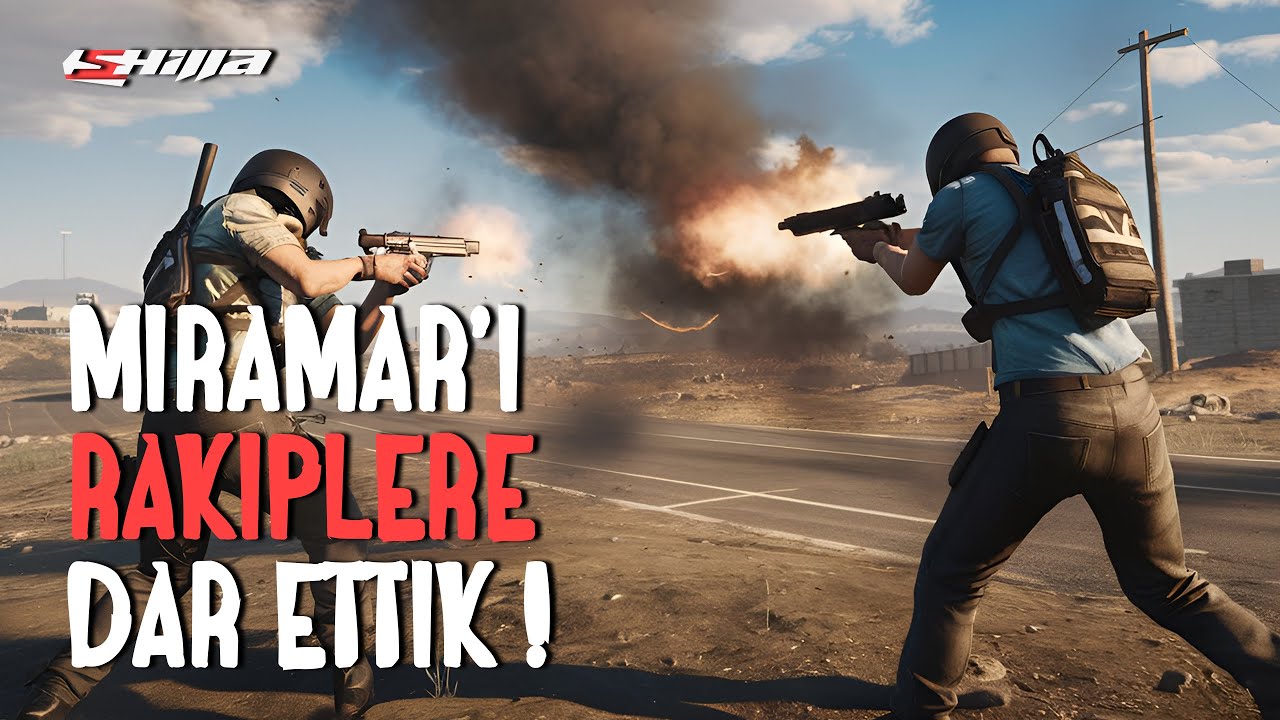 MİRAMAR'I RAKİPLERE DAR ETTİK!!| #shilla #pubg