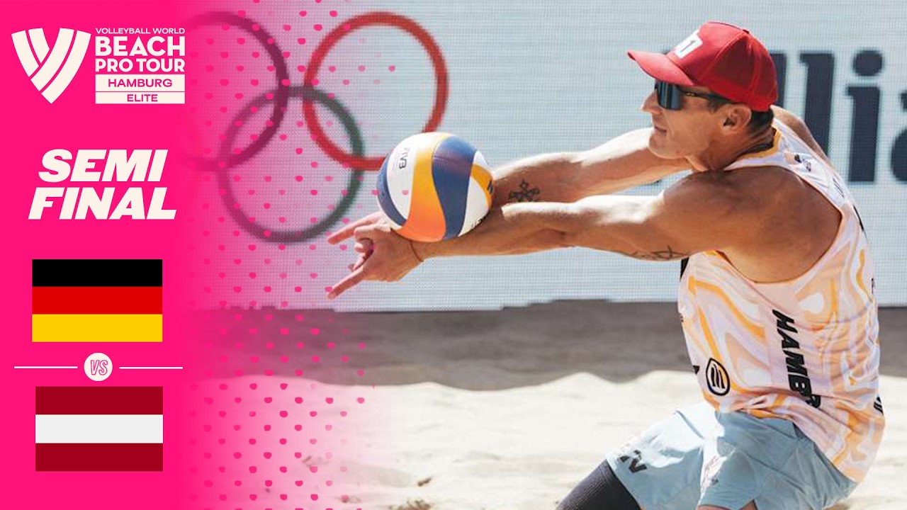 Semi Final - Ehlers/Wüst vs. Plavins/Fokerots | Highlights | Hamburg 2026 #BeachProTour