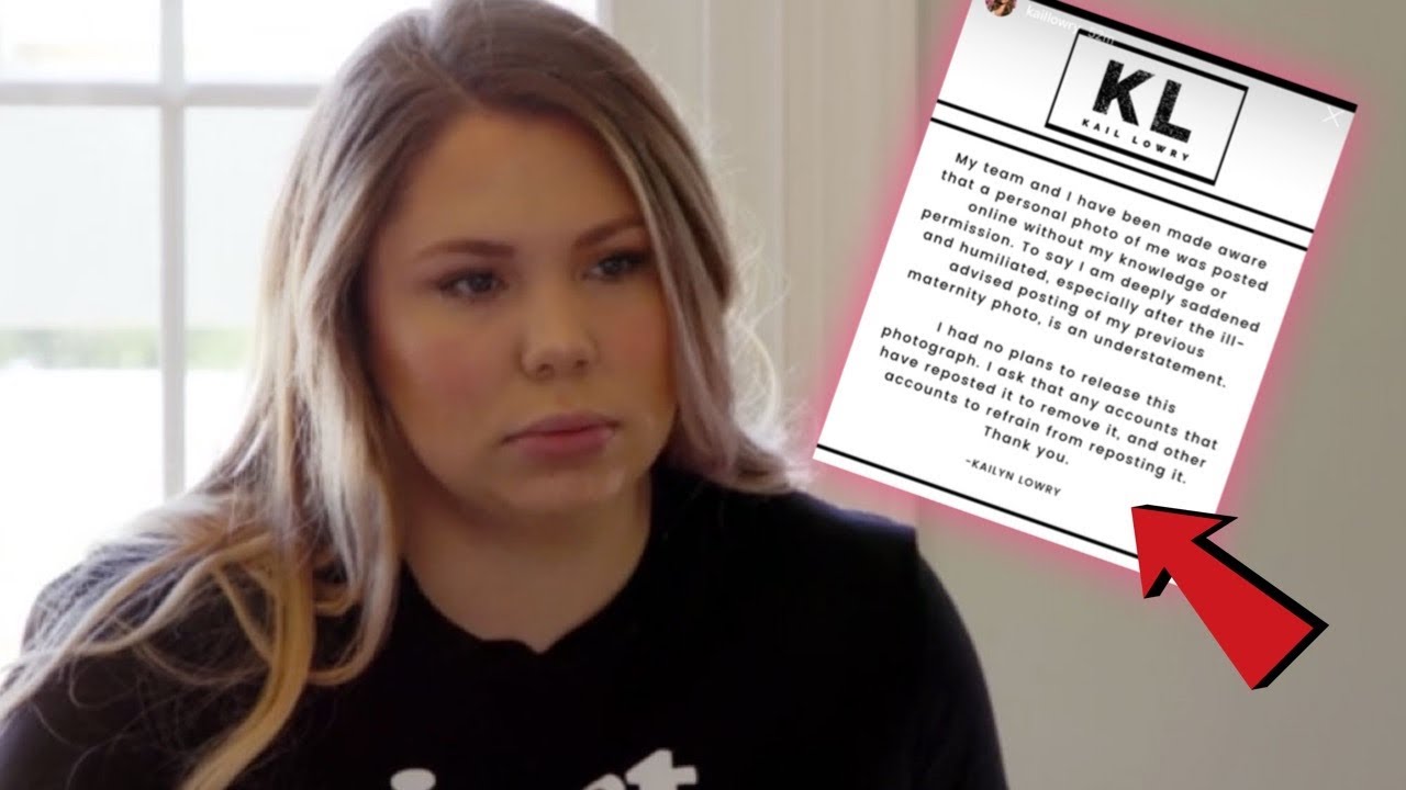 Kailyn Lowry Addresses Fans Over ANOTHER “Leaked” Photo! - YouTube