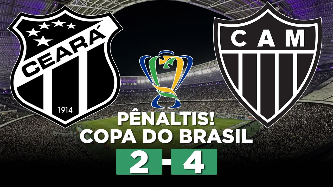 EVERSON DECIDE NOS PÊNALTIS, ATLÉTICO BATE O CEARÁ E AVANÇA NA COPA DO BRASIL!