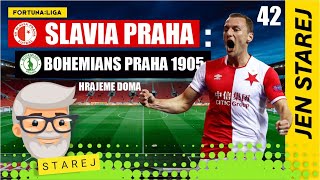 StarejMladej I Fortuna liga 23 I 42 I SK Slavie Praha - Bohemians Praha 1905 I 60+