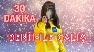 30 Dakika Benimle Çalış | Karlı İstanbul ️