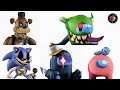 CREANDO TODOS los MODS de FNF (Impostor Verde V3, Freddy, Lord X y..) Plastilina #6 | PlastiVerse