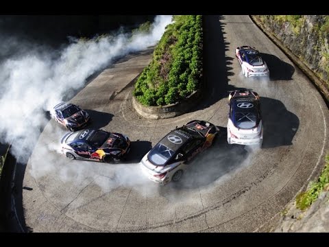 mountain drifting redbull challenge 2016 with trap music