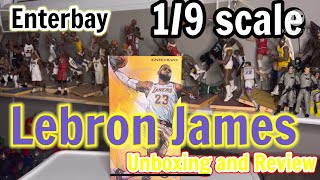 Enterbay LEBRON James 1/9 unboxing & review