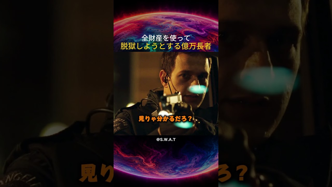全財産を使って脱出しようとする億万長者