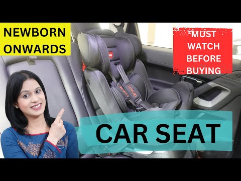 NEWBORN CAR Seat to 7 Year Toddlers | LuvLap Galaxy Convertible Car Seat | Best Baby Car