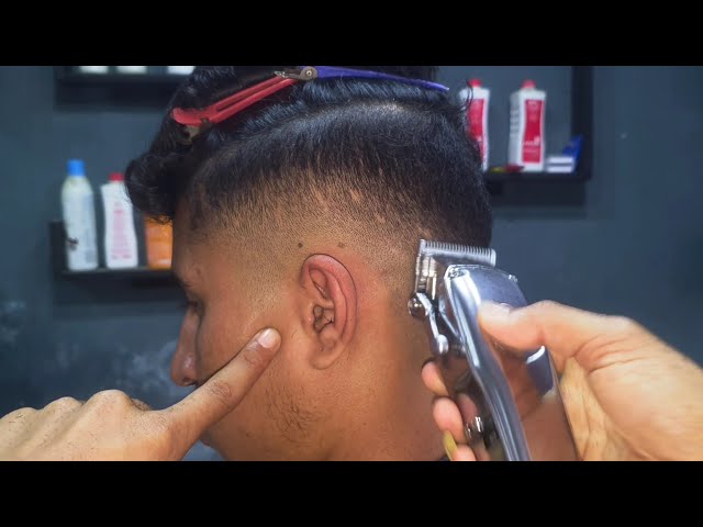 NPR 100 RUPEES HAIRCUT / Perfect Mid Fade Haircut / Mid Fade Haircut Tutorial 2022