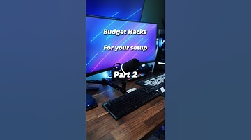 Budget gaming setup hacks, part 2! #gaming #gamingpc #pc #pcgaming #console #consolegaming #shorts