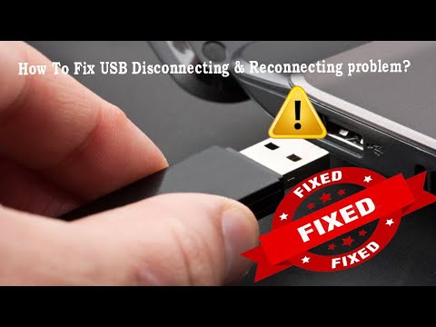 Ældre Dyrt sammen How To Fix USB Disconnecting And Reconnecting Problem? (Solved) - YouTube