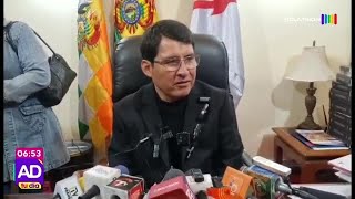 Trasladan a gobernador de Chuquisaca a clínica de Cochabamba