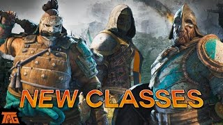 For Honor - NEW CLASSES! Peacekeeper, Warlord, Shugoki!