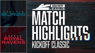@SeattleSurge vs @royalravens | Kickoff Classic 2022 Highlights | Day 1