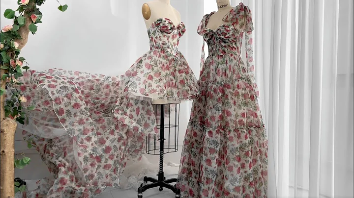 Making two rose print dress, which do you like better? - DayDayNews