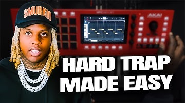 Create a HARD TRAP BEAT from Scratch with MPC Key 37!