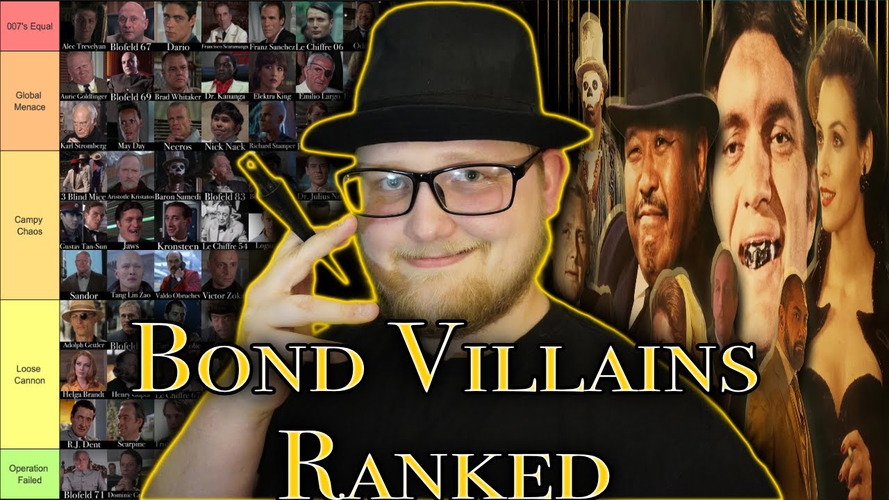 All 85 Bond villains Ranked | Tier List