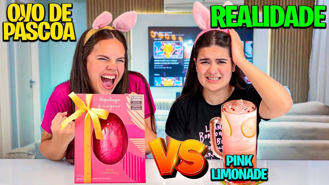 OVO DE PÁSCOA VS REALIDADE * DIÁRIO DA CAROL