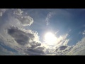 ФУТАЖ Небо, солнце, облака - Footage Sky, sun, clouds