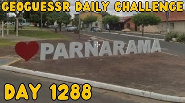 A wide angle view! Geoguessr daily challenge day 1288!