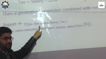 Releational Operations, Generalized Projection & Aggregate Function Grouping