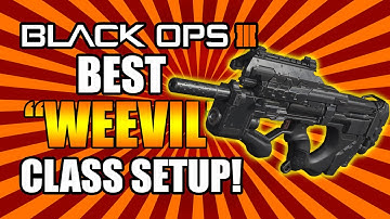 Black Ops 3: BEST "WEEVIL" CLASS SETUP (SMG) BO3 Multiplayer Gameplay!