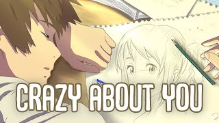 「Nightcore」→ Crazy About You (Lyrics) by Abe Parker