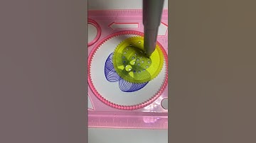 Easy spirograph purple #asmr #artandcraft #spirograph #viralvideo #shorts