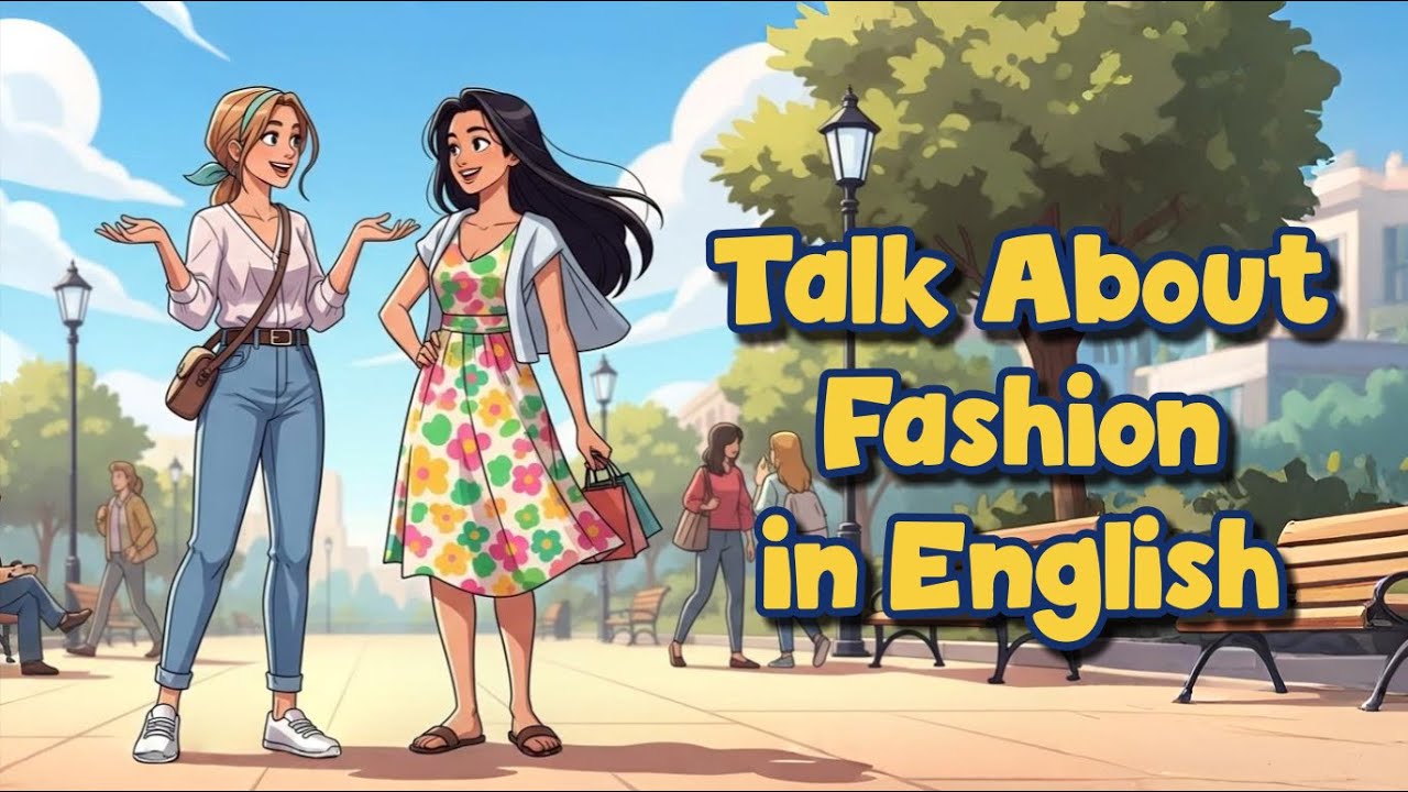 English for Talking About Fashion 👗 | Simple Vocabulary and Phrases