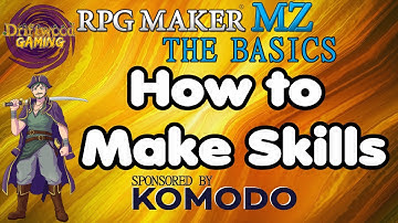 RPG Maker MZ The Basics How to make Custom Skills