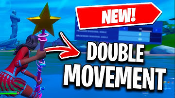 The NEW *BEST* Fortnite DOUBLE MOVEMENT Settings for Chapter 3 (PC, PS4, PS5 & Xbox)