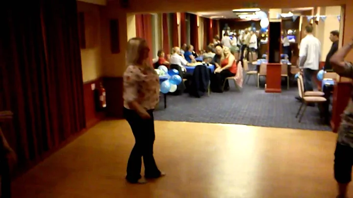 Tracey Vincent learning to dance. FAIL