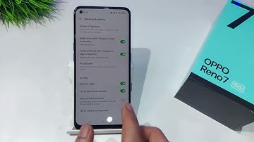 Oppo Reno 7 pro Motion Setting | Oppo Reno 7 Pro me flip to mute incoming calls kaise kare