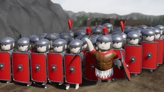 ROMAN ARMY TAKES ON THE GAULS!!! - Shield Wall - Ep1 screenshot 3