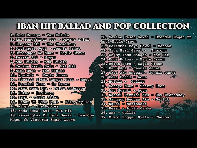 Iban Hits Ballad And Pop Collection class=