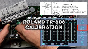 How To Check And Calibrate A Roland TR-606!