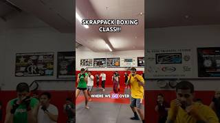 Inside look at the SkrapPack boxing class!!! Come check us out