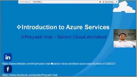 Session 3 - Introduction to Azure Services
