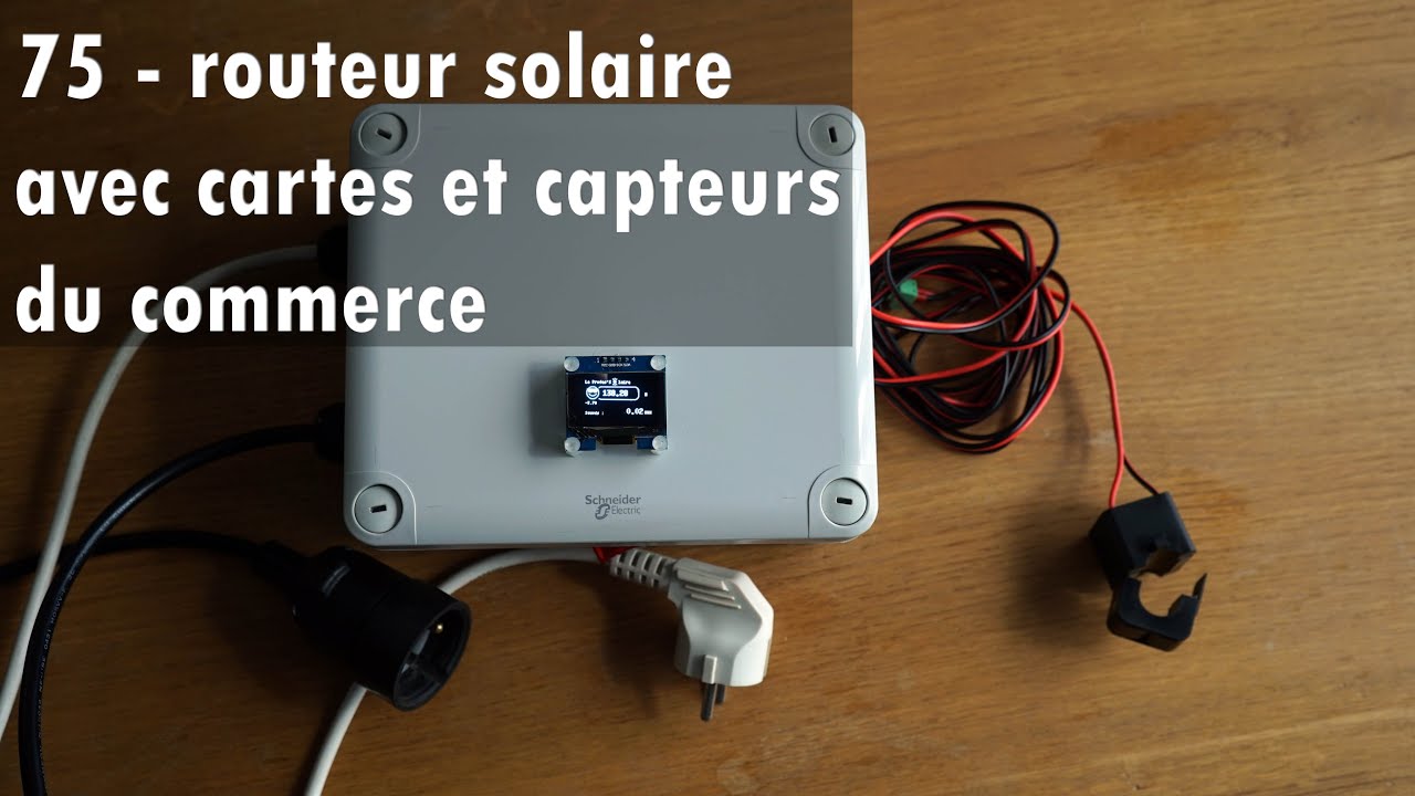 Routeur solaire – Mon bloc note 360°