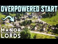 The fastest way to start a city in manor lords full guide to large town