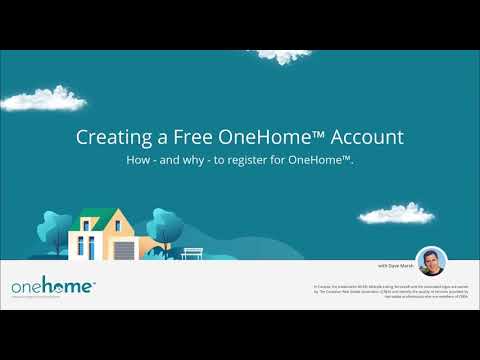 Activating a OneHome™ Account