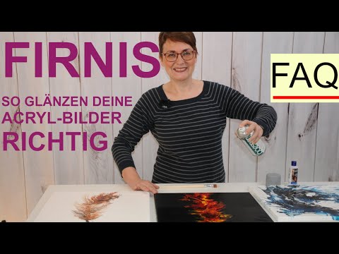 Acrylfarbe Versiegeln