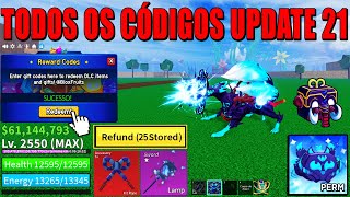 2 NOVOS CÓDIGOS DE RESET STATUS + 21 CÓDIGOS ATUALIZADOS DO BLOX