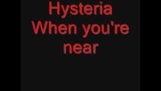 Def Leppard - Hysteria (lyrics)