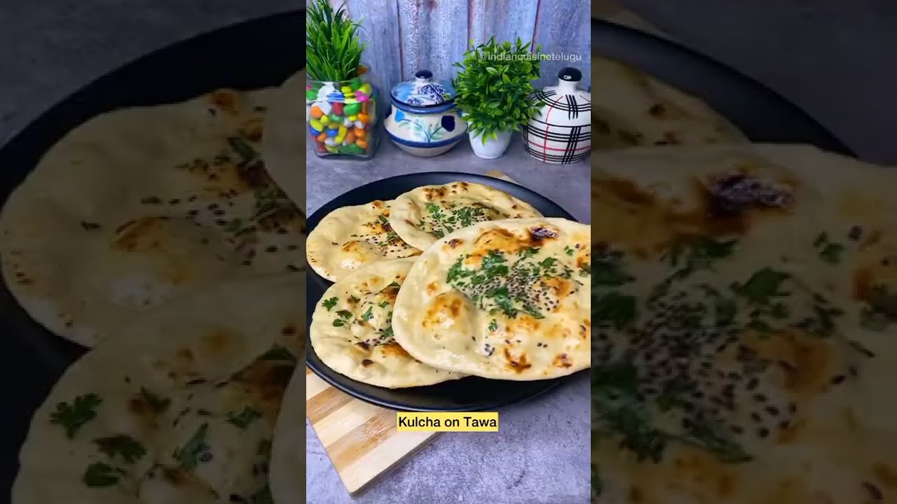 kulcha recipe))👍👍👍short YouTube