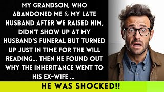 My Grandson, Who We Raised, Left Us and Didn't Attend My Husband's Funeral
