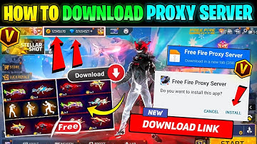 Proxy Server Kaise Download Karen | Proxy Server Free Fire || How To Download Proxy Server Free Fire
