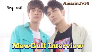 [EngSub] MewGulf Interview @ AmarinTv34 052220